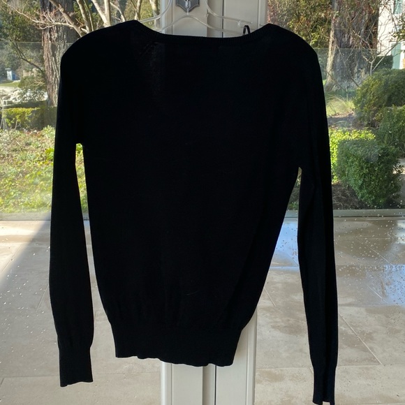 ZARA black buttoned cardigan - Picture 2 of 3